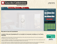 Tablet Screenshot of caldeireirosportoflats.com
